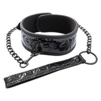 collar with detachable leash