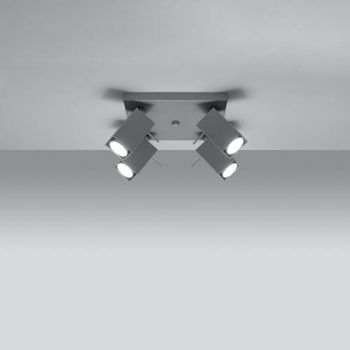 Plafon MERIDA 4 szary na Arena.pl