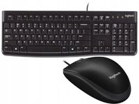 Zestaw MYSZ KLAWIATURA LOGITECH K120 + B100 CZARNA