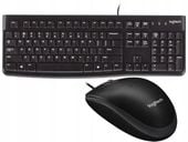 Zestaw MYSZ KLAWIATURA LOGITECH K120 + B100 CZARNA