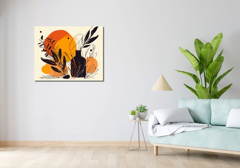 Obraz 90x70cm Jaskrawy Zachód zdjęcie 2