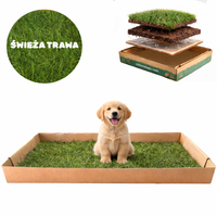 Legowisko dla psa z naturalnej trawy 100x50cm