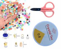 KORALIKI MAKE IT REAL ZESTAW KORALIKÓW DO ROBIENIA BRELOCZKÓW BRANSOLETEK