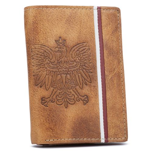 duży portfel męski z nubukowej skóry naturalnej na Arena.pl