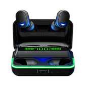 słuchawki bezprzewodowe dokanałowe z powerbank rebel sn-e10