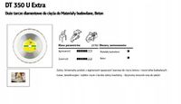 TARCZA DIAMENT SEGMENTOWA 350MM 25,4 KLINGSPOR DT350U
