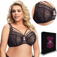 Biustonosz GORSENIA K638 VENEZIA, CZARNY, 75M