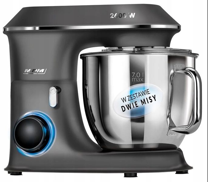 Robot planetarny kuchenny 2 misy w zestawie MPM MRK-20 2600 W zdjęcie 15