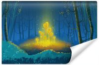 Fototapeta Bajkowy LAS Fantazja Abstrakcja Efekt 3D 368cm x 254cm