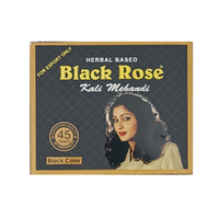 Henna do włosów czarna Herbal Based Black Rose 50g