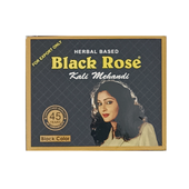 Henna do włosów czarna Herbal Based Black Rose 50g