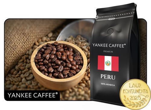 Kawa ziarnista 1kg 100% Arabica świeżo palona Peru Do ekspresu na Arena.pl