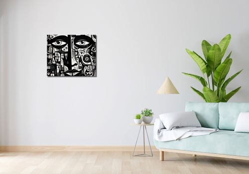 Obraz 60x50cm Labirynt Myśli na Arena.pl