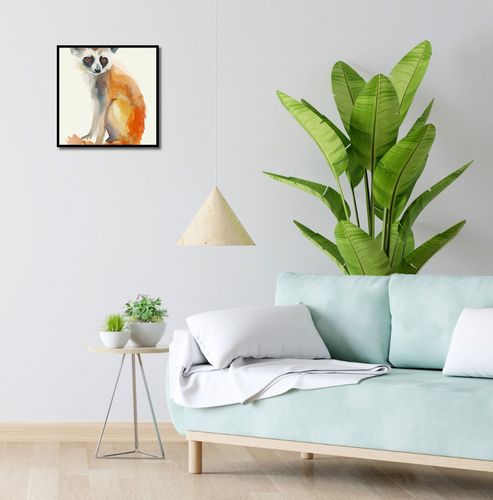 Plakat 40x40cm Lemurek na Arena.pl