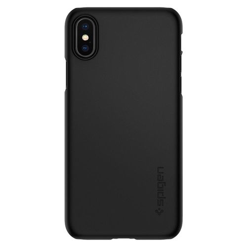 SPIGEN THIN FIT Apple iPhone X - BLACK +szkło na Arena.pl