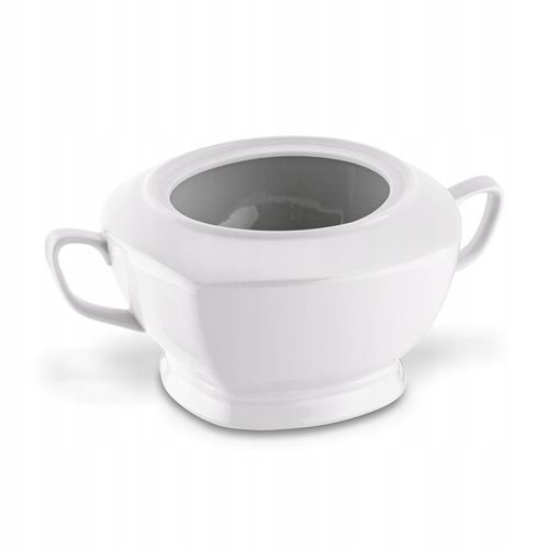 WAZA do ZUPY ROSOŁU biała waza do barszczu 2,5L ZASTAWA STOŁOWA Tadar na Arena.pl