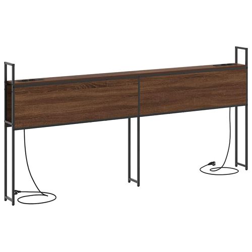 Szafka z Ładowaniem Brązowy dąb 180 cm Materiał drewnopochodny na Arena.pl