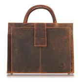 torebka damska skórzana aktówka do ręki i na ramię paolo peruzzi t-94-hbr