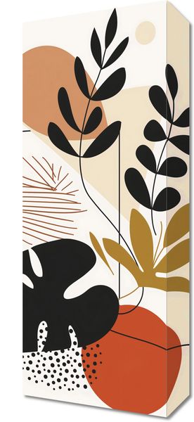 Obraz 20x50cm Zawisły Liść zdjęcie 1