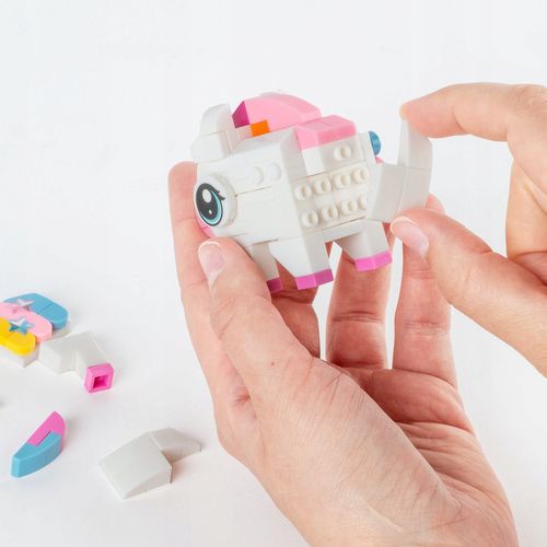 KLOCKI SNAPETS JEDNOROŻEC BIAŁY KIDEA na Arena.pl