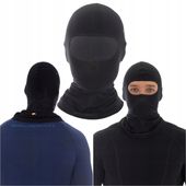 Kominiarka Termoaktywna Czarna BRUBECK Bezszwowa z Polimadu S/M