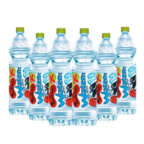Kubuś Water Napój o smaku truskawki 1,5 l 6 sztuk na Arena.pl