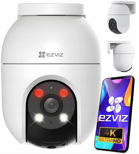 Kamera WiFi EZVIZ 8MPX C8c 4K Obrotowa Zewnętrzna Detekcja AI Śledzenie na Arena.pl