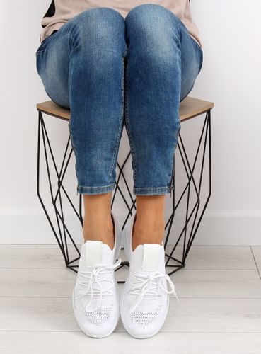 Buty sportowe białe BK367 WHITE - 38 na Arena.pl