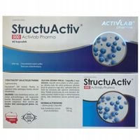 ACTIVLAB STRUCTUACTIV 500 60 k. SIARCZAN CHONDROITYNY STAWY CHRZĄSTKI KOŚCI