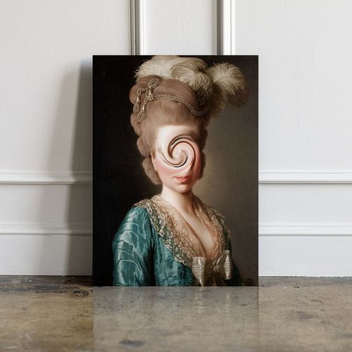 Obraz na płótnie pop art twister portret 80x120 cm na Arena.pl