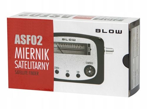 MIERNIK SYGNAŁU SAT BLOW TVF10 TELEWIZJI SIGNAL FINDER SATELITARNEGO na Arena.pl