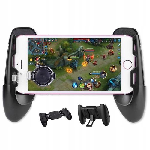 GAMEPAD KONTROLER UCHWYT DO TELEFONU ANDROID IOS TRIGGER FORTNITE PUBG PAD na Arena.pl