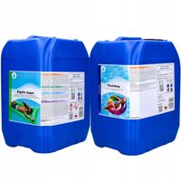 2 x Środek na glony super antyglon 5l + flockstop koagulant na mętną wodę 5