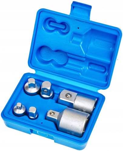 REDUKCJE ADAPTERY REDUKCYJNE 1/2 1/4 3/8 3/4 6 SZTUK ADAPTERY CRMO na Arena.pl