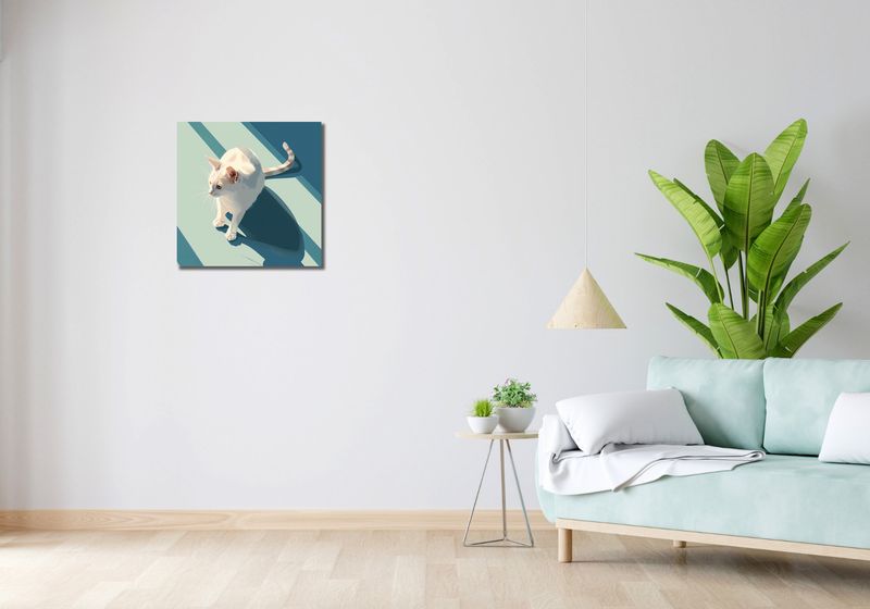 Obraz 50x50cm Kocia Persona zdjęcie 2