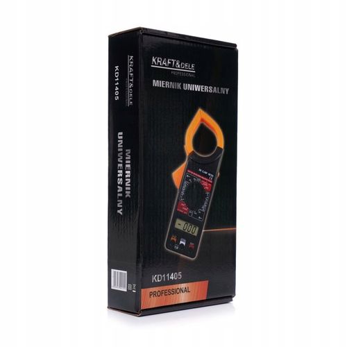 Multimetr miernik prądu cęgowy cyfrowy KD11405 na Arena.pl