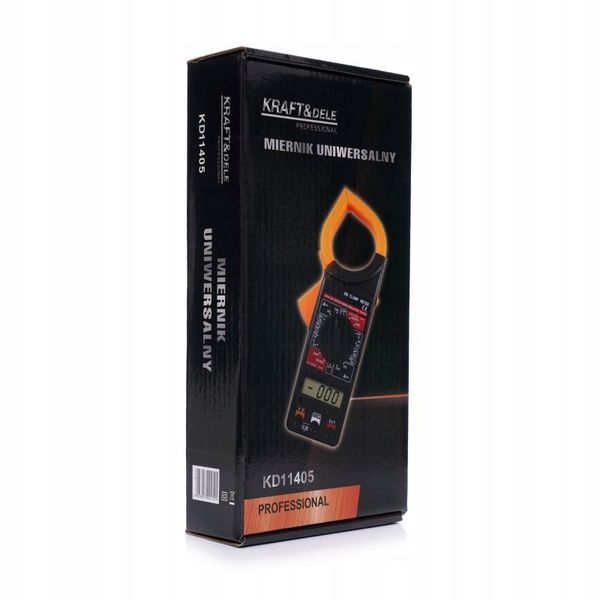 Multimetr miernik prądu cęgowy cyfrowy KD11405 zdjęcie 5