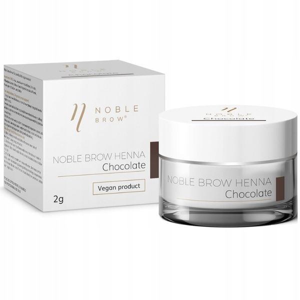 Henna pudrowa do brwi Noble Brow - Black zdjęcie 3