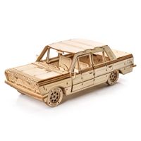 2X 3D Puzzle drewniane Little Story FSO Fiat