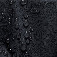 Obrus Plamoodporny GAIA 150x500  Czarny AmeliaHome