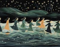 Plakat 76x60,5cm Nocna Procesja