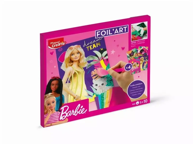 Creativ Foil Art Barbie MAPED zdjęcie 1