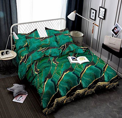 Pościel Marmur 200X220 Emerald Green 2217 na Arena.pl