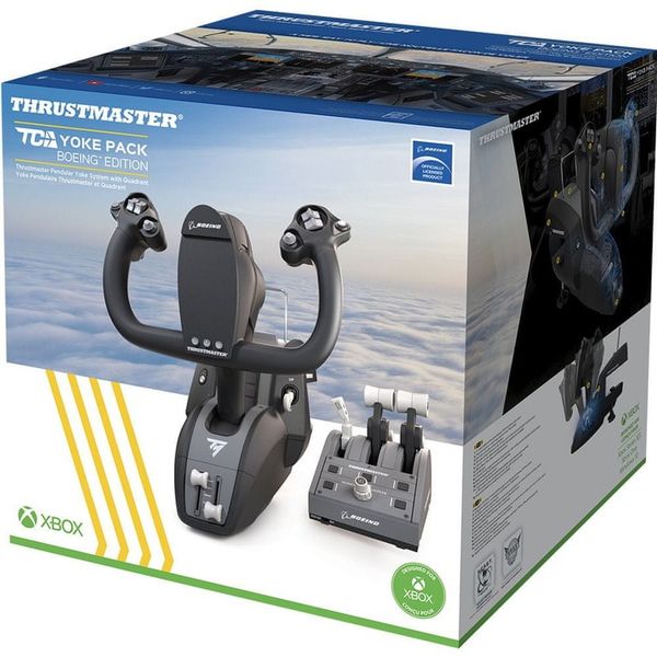 Joystick Thrustmaster TCA Yoke Pack Boeing Edition NOWY KOMPLET XBOX X S PC zdjęcie 6