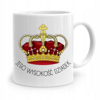 Kubek Na Dzień Dziadka Jego Wysokość Dziadek Z Nadrukiem Ze Zdjęciem