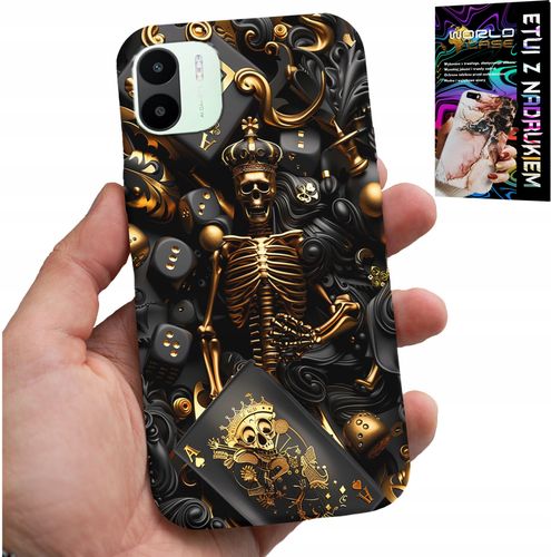 ETUI DO XIAOMI REDMI A2 - KRÓL POKER KOŚCI AS WZORY DLA MEN +FOLIA na Arena.pl