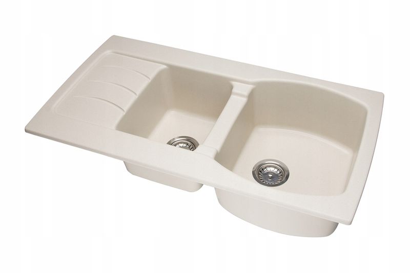 ZLEW ZLEWOZMYWAK GRANIT 8 kolorów 95x50 + SYFON zdjęcie 7