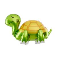 Balon foliowy żółw stojący 3D, 66x44 cm