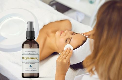 Olej KONOPNY nawilża działa przeciwzapalnie na skórę na Arena.pl