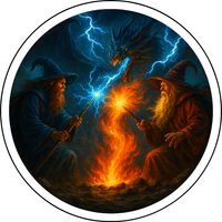 Opłatek na tort Mag Czarodziej Postać Mężczyzna